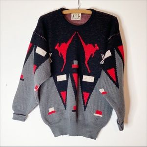 Vintage Hysport Australia Kangaroo Wool Sweater 16